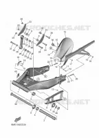 BRAS OSCILLANT  pour Yamaha MT 2025
