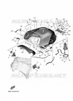 RESERVOIR A CARBURANT pour Yamaha MT 2025