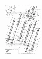 FOURCHE pour Yamaha TRACER 2025
