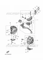 COMMODO / LEVIER pour Yamaha TRACER 2025