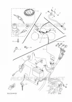 ELECTRIQUE 1 pour Yamaha R125 2025