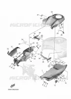 RESERVOIR A CARBURANT 3 pour Yamaha TRACER 2025