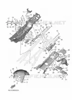 GARDE BOUE pour Yamaha TRACER 2025