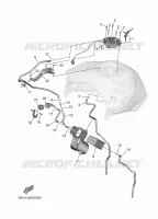 RESERVOIR A CARBURANT 2 pour Yamaha TRACER 2025