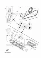 KIT PIECES D'ENTRETIEN pour Yamaha TRACER 2025