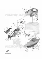 RESERVOIR A CARBURANT 3 pour Yamaha TRACER 2025