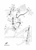 MAITRE CYLINDRE DE FREIN ARRIERE pour Yamaha TRACER 2025