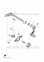 AXE DE SELECTEUR / PEDALE pour Yamaha YZF 2025