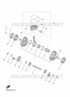 VILEBREQUIN / PISTON pour Yamaha YZF 2025