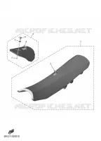 SELLE pour Yamaha YZF 2025