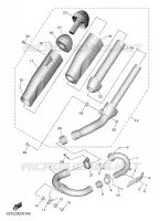 ECHAPPEMENT pour Yamaha YZF 2025