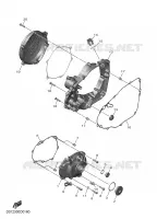 CARTER   MOTEUR 1 pour Yamaha YZF 2025