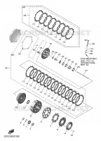 EMBRAYAGE DE DEMARREUR pour Yamaha YZF 2025