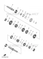TRANSMISSION pour Yamaha YZF 2025