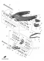 BRAS ARRIERE pour Yamaha YZF 2025