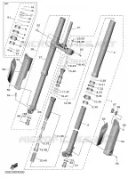 FOURCHE pour Yamaha YZF 2025