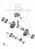 VILEBREQUIN / PISTON pour Yamaha YZF 2025