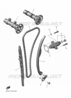 ARBRE A CAMES / CHAINE DE DISTRIBUTION pour Yamaha YZF 2025