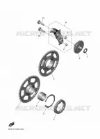 EMBRAYAGE DE DEMARREUR pour Yamaha YZF 2025