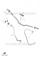 GUIDON ET CABLES pour Yamaha YZF 2025