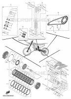 KIT PIECES D'ENTRETIEN pour Yamaha YZF 2025