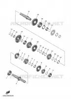 TRANSMISSION pour Yamaha YZF 2025