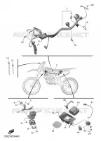 ELECTRIQUE 2 pour Yamaha YZF 2025