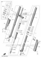 FOURCHE pour Yamaha YZF 2025