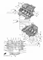 CARTER MOTEUR pour Yamaha R1 2025