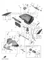 RESERVOIR A ESSENCE pour Yamaha R1 2025