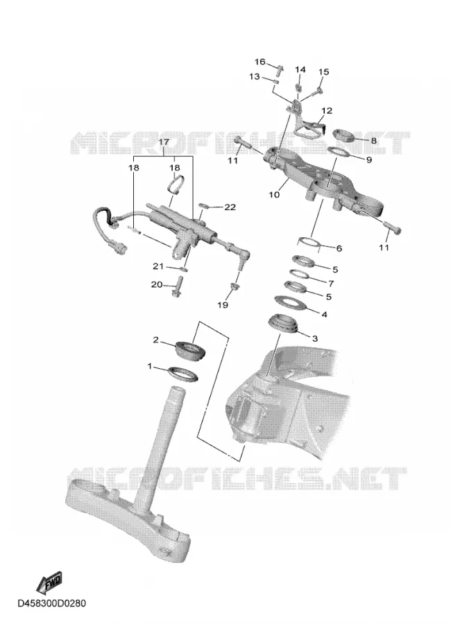 DIRECTION Yamaha MOTO 1000 2025 R1  YZF1000W