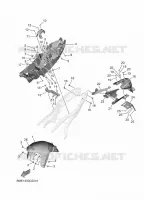 GARDE BOUE pour Yamaha MT 2025
