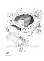 RESERVOIR A CARBURANT pour Yamaha MT 2025