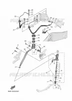 MAITRE CYLINDRE DE FREIN ARRIERE pour Yamaha MT 2025