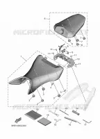 SELLE pour Yamaha MT 2025