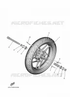 ROUE AVANT pour Yamaha MT 2025