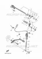AXE DE SELECTEUR / PEDALE pour Yamaha MT 2025