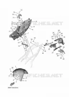 GARDE BOUE pour Yamaha MT 2025