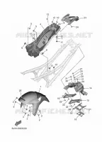 GARDE BOUE pour Yamaha MT 2025