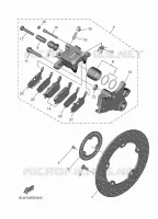 ETRIER DE FREIN AR pour Yamaha MT 2025