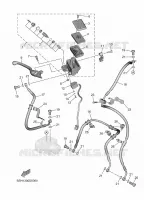 MAITRE CYLINDRE AVANT pour Yamaha MT 2025
