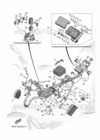 ELECTRIQUE 1 pour Yamaha MT 2025