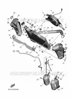 RADIATEUR / DURITES pour Yamaha MT 2025