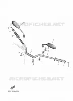 GUIDON ET CABLES pour Yamaha MT 2025