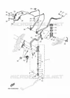 MAITRE CYLINDRE DE FREIN ARRIERE pour Yamaha MT 2025