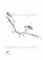 GUIDON ET CABLES pour Yamaha MT 2025