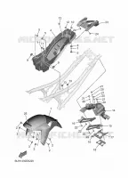 GARDE BOUE pour Yamaha MT 2025