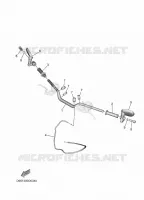 GUIDON ET CABLES pour Yamaha XSR 2025