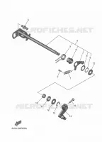 AXE DE SELECTEUR / PEDALE pour Yamaha MT 2025