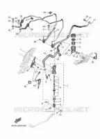 MAITRE CYLINDRE DE FREIN ARRIERE pour Yamaha MT 2025